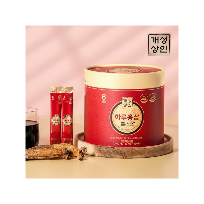 Gaeseong Merchant Haru Red Ginseng Plus 10ml 100 packets+ /