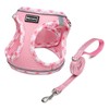 Mercano Soft Mesh Dog Harness and Leash Set, No-Chock Step-in