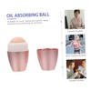 Outanaya Womens Portable Oil Absorbing Roller Volcanic Stone Facial Tool