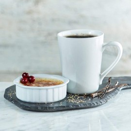 Door County Coffee, Vanilla Crème Brulee, Flavored Coffee, Medium Roast, Whole Bean Coffee, 10 oz Bag