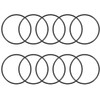 sourcing map Nitrile Rubber O-Rings 72mm OD 67.2mm ID 2.4mm