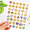 Emoji Stickers, 12 Sheets Happy Face Stickers, Meme Stickers, Emoticon