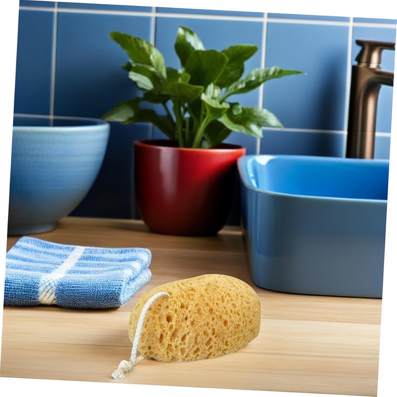 Holibanna Esponjas de Ducha Exfoliantes 2 Piezas para Mujer Esponja