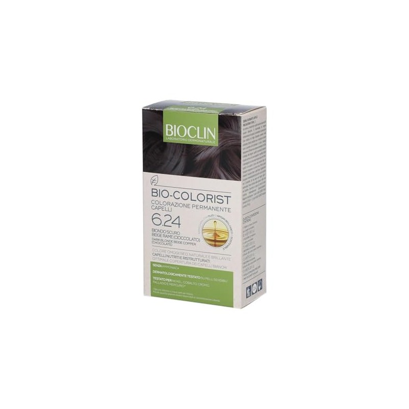 BIOCLIN Bio Colorist Colorazione Permanent Capelli 6.24 Biondo Scuro Beige