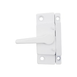 Sscon 1 Pack Sash Lock Metal Locks for Windows White Window Locks Sliding Window Parts（Pitch-Row 55mm）