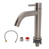 Kitchen Faucet Single Hole Stainless Steel Single Cold Sink Faucet