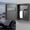 Wall EV Charger Protective Box,Portable Charger Station Box with Swipe