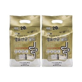 서울약사신협 프로바이오틱스 생유산균 골드 2.5g 120포 2개/mjc Seoul Pharmacist Cooperative Probiotics Live Lactobacillus Gold 2.5g 120 Packs 2 Sets/mjc