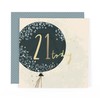 Hotchpotch Luxury Foiled 21st Birthday Card - Contemporary Greeting Card