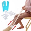 Sock Threader, Flexible Sock Aid Without Bending, Sock Aid for