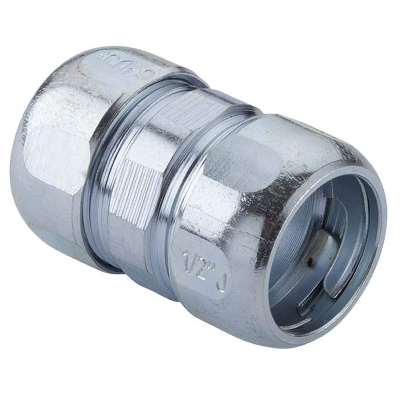 Halex, 1-1/2 in. Rigid Compression Conduit Coupling , 63615, 1