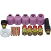 RIVERWELD TIG Stubby Gas Lens Collet 17GL series Kit For