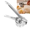 Prensador de Papas, Trituradora Manual de Patatas de Acero Inoxidable,