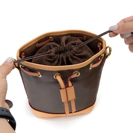 ROYALEAD Bucket Bag Organizer Insert for Bag Shoulder Bag Drawstring Designed Crossbody Bag Organizer Insert Nylon Inner Bag