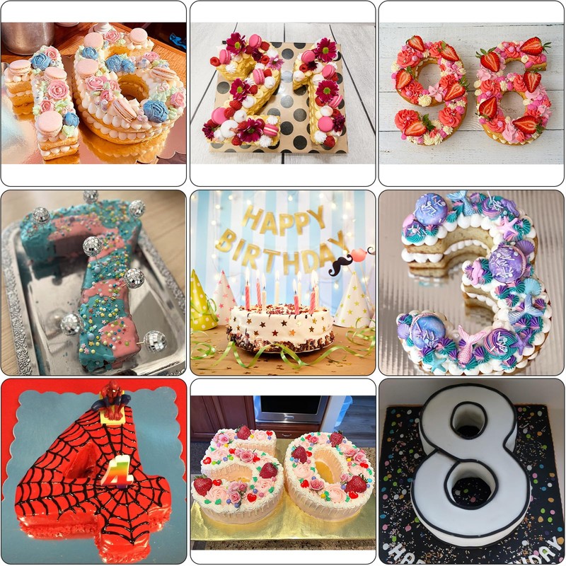 LOULANLUXE Number 6 Baking Mould