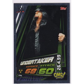 Slam Attax Universe 299 Undertaker OMG! Moments Trading Card