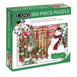 LANG Snowman & Sled Puzzles - 500 Pc (5039197)
