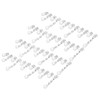 4Pcs Crystal Claw Chain Trimming Fringe Simulation Diamond Chain for