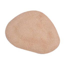 4PCS Forefoot Insoles Foot Pad - Soft Insole invisible front pad high heels anti slip (Beige, One size)