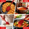 Silicone Spoon Spatula - 600ºF Heat-Resistant Non-Stick Rubber Spoonula |