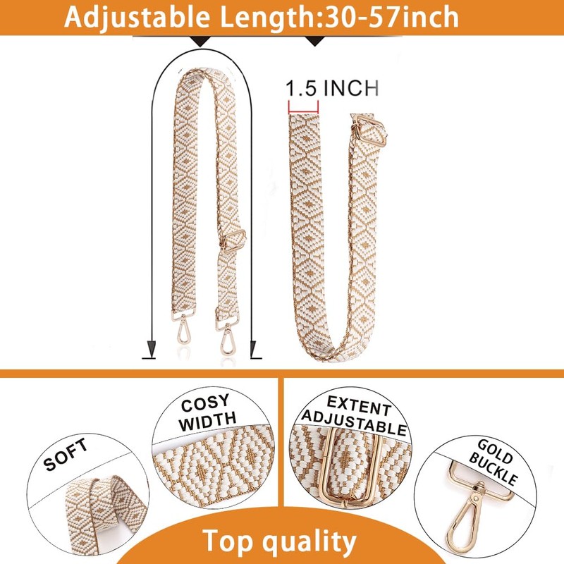 S-Jacorry Purse strap replacement Crossbody strap replacement straps for handbags