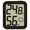Shinwa Sokutei 73248 Digital Thermometer/Hygrometer Environment Checker, Black