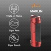 Visol Marlin Butane Torch Lighter Triple Flame Refillable Gas Lighter,