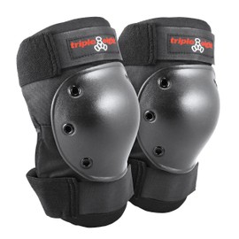Triple Eight Rodilleras Kneesaver (1 par), color negro, talla única                                                                                   