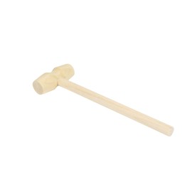 O'Creme Mini Wooden Mallet, Chocolate-Heart-Breaking Hammer to Open Chocolate Bombs or Hearts and Get the Treats Inside - 20 Pieces
