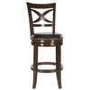 Safavieh Home Collection Santino Espresso 29-inch Bar Stool