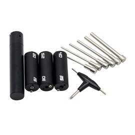 Aswalling 1.5mm-4.0mm Coil Jig Kits Single Wire Clapton Wire Winding with 6 Different Diameters Tightly Wrapped Coil Rebuild