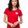Womens Canada Maple Leaf T-Shirt - Handmade Premium Canada Shirt