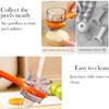 2PCS Peeling Knife with Container,Double-Sided Stainless Steel Multifunctional Kitchenware Set,Vegetable