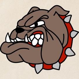 CafePress Bulldog Tote Bag Natural Canvas Tote Bag, Reusable Shopping Bag