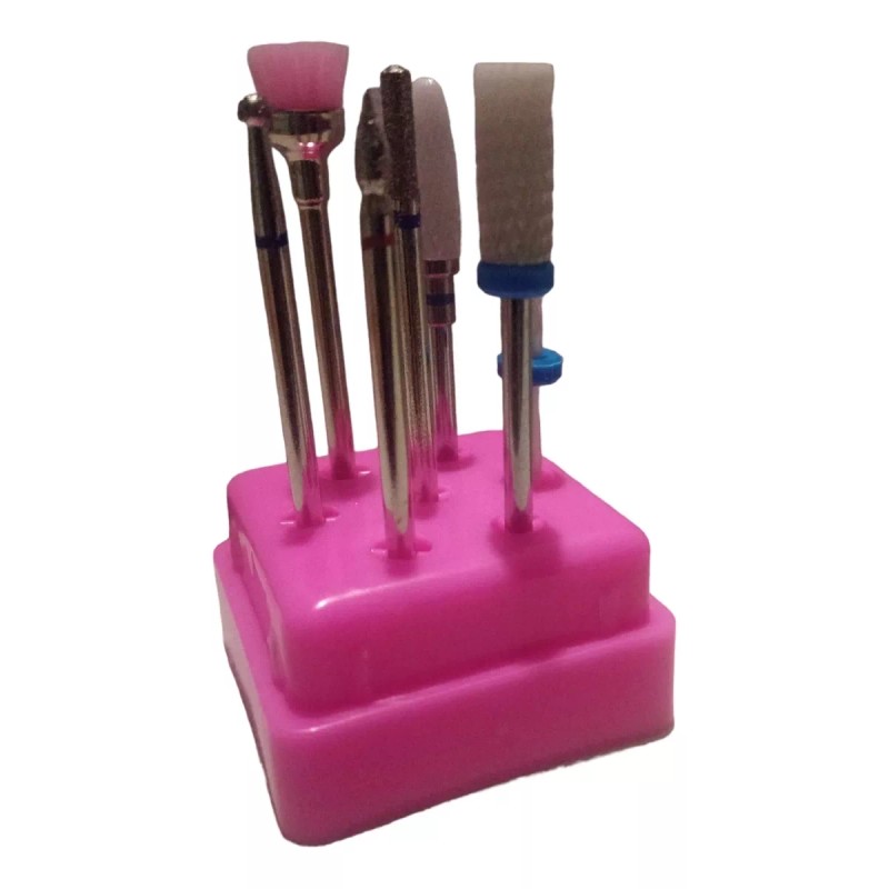 Kalanzi Puntas De Drill Para Uñas En Cajita 7 Piezas