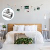PATIKIL 6pcs 4mm Hole Wire Rope Clip Set 304 Stainless