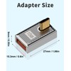 Duttek L Shape USB-C USB-A Adapter is a 120W 10Gbps