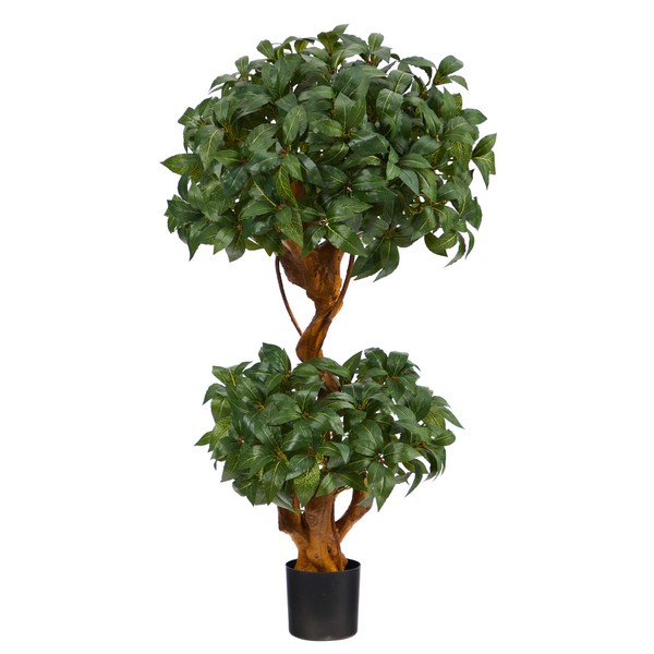3ft. Sweet Bay Double Ball Topiary Artificial Tree