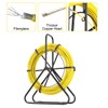 Lfhelper Fish Tape Fiberglass 1/4 328ft Electrical Fishtape, Duct Rodder