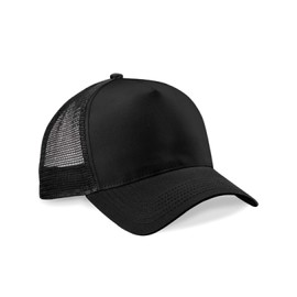 Beechfield B640 Snapback Trucker - Black/White