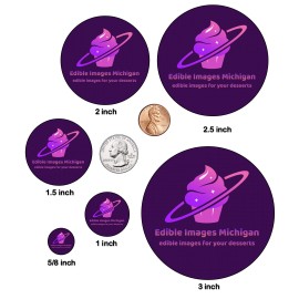 Handmade Set of 12 Fall, Autumn Leaves edible paper, cupcake, cookie, oreos PRE CUT - 3 in