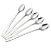 Annkky 12-Piece Stainless Steel Long Handle Coffee Tea Mixing Spoons,