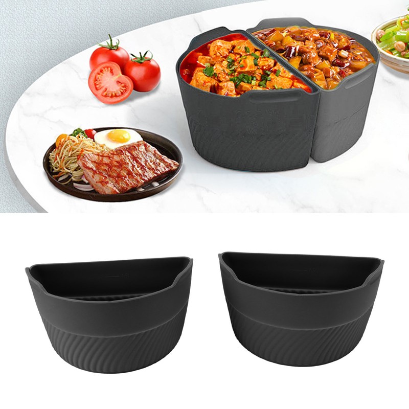 Silicone Slow Cooker Liner 6 Quart Reusable Slow Cooker Divider
