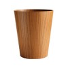 SAITO WOOD Trash Can Dust Can Top Open M 903