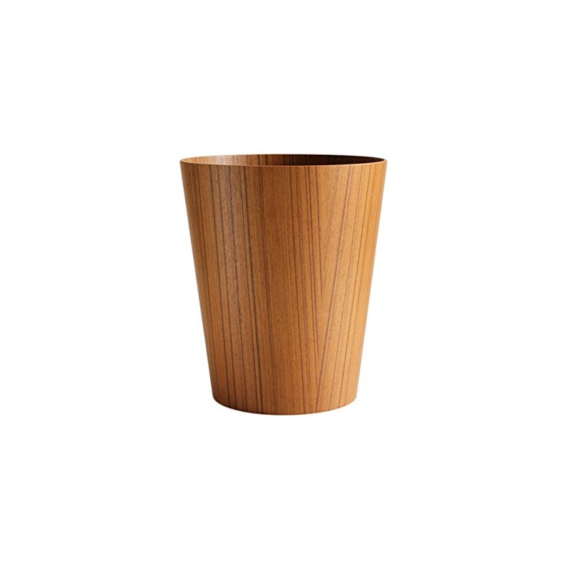 SAITO WOOD Trash Can Dust Can Top Open M 903