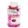 Colágeno Hidrolizado Premium JustCollagen 111 gomitas, Sabor Frutos Rojos.