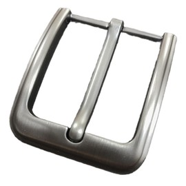 UEIOAVL Belt Buckles for Men, Classic Retro Belt Buckle, Single Claw, Square Replacement Buckle for Men and Women Belts (Silver)