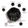 Long Curly Wavy Wigs Women Female Synthetic Hair Black Gray