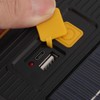 Solar Camping Lantern LED Hard Light Emergency Lights USB Charging