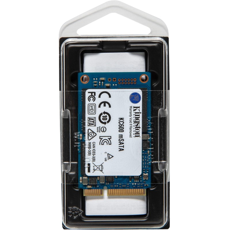 Kingston 256G KC600 SATA3 mSATA SSD | SKC600MS/256G